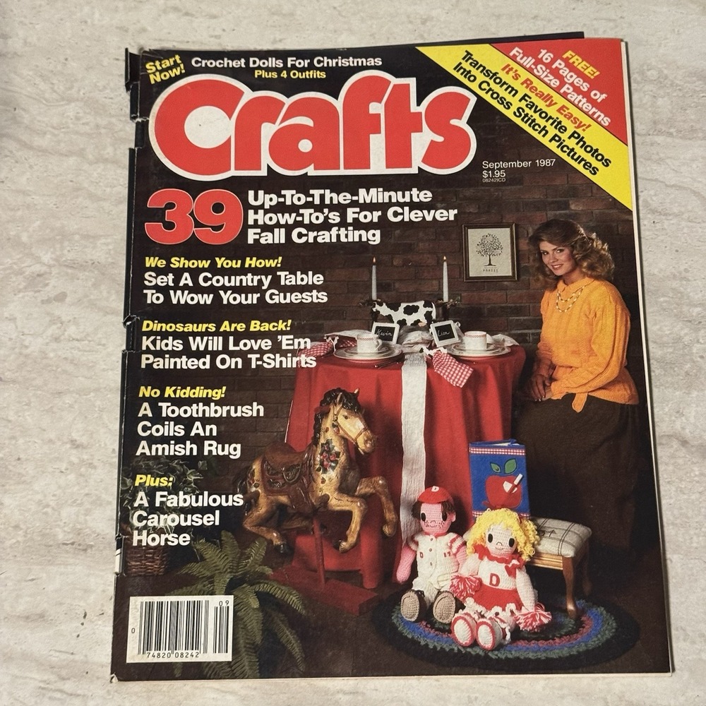 Crafts Magazine Vintage September 1987